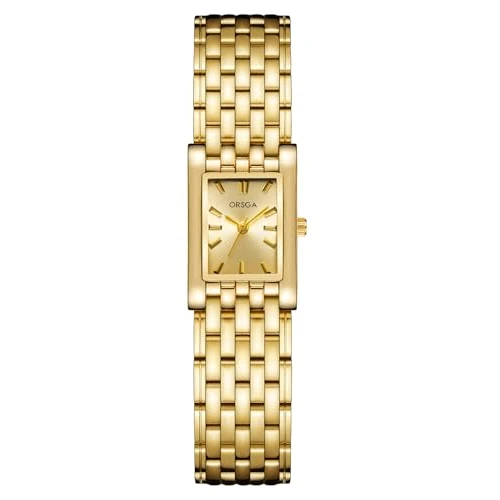 Oferta limitada: CIVO Reloj Mujer Acero Inoxidable: Dorado Analógico Cuarzo Rectangular Minimalista Elegante Regalo Relojes para Mujer de 29.99 EUR a 19.99 EUR (ahorro 33%)