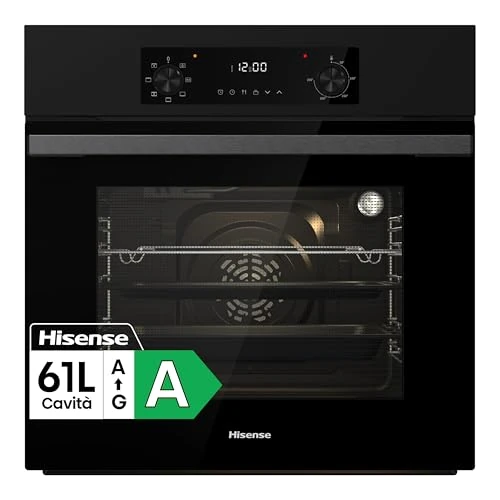 Zeitlich begrenztes Angebot: BI62220AB BI62220AB, Elektro-Einbauofen mit Grill, 61 Liter, 60 cm, Klasse A, Schwarz von 280.81 € auf 280.81 € (0.00% Rabatt)