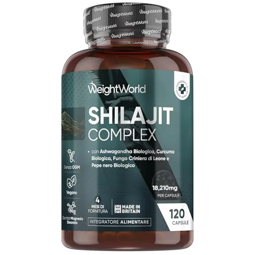 Limited-time offer: Himalayan Shilajit Capsules 18,210mg | 120 Capsules | 4 Months Supply | 1 a Day | with Organic Ashwagandha, Turmeric, Lion's Mane Mushroom, & Black Pepper | Shilajit for Women & Men | Made in The UK from 14.99 GBP to 14.99 GBP (save 0%)