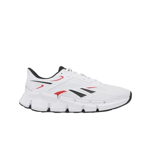 Oferta limitada: Reebok Zig Dynamica 6 - Baloncesto para Hombre, FTWR White Core Black Energy Red, 48.5 EU de 47.39 € a 47.39 € (ahorro 0.00%)