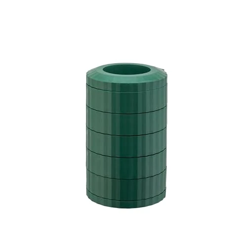 Tijdelijke aanbieding: Alessi Plissé MDL19 GR capsulehouder voor Nespresso-capsules met 5 draaibare planken, thermoplasthars, groen van 80.95 € naar 80.95 € (0.00% korting)