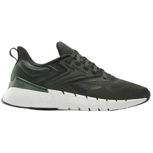 Reebok Męskie buty sportowe Nano Gym, Grit Green Grey 6 Chalk, 42.5 EU