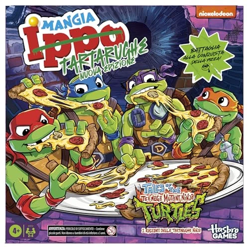 Mangia Ippo: Tartarughe Ninja Edition, gioco da tavolo - versione italiana