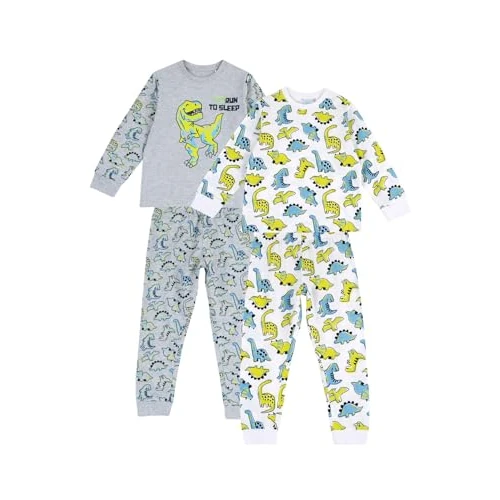 Chicco Long Pajamas in Lightly Brushed Cotton