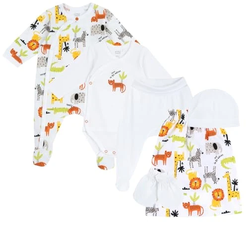 Chicco, Set Regalo Neonato e Neonata, Idee Regalo Nascita, Gender Reveal e Baby Shower per Bambino e Bambina 0-24 Mesi, Designed in Italy