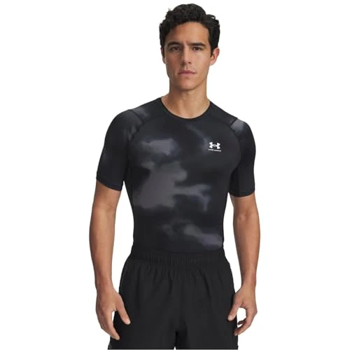 Tijdelijke aanbieding: Under Armour Heren UA Hg Armour Printed Ss T-shirt van 35.55 EUR naar 35.55 EUR (korting 0%)