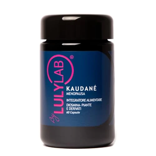 Offerta a tempo: LULYLAB Kaudane Integratore Menopausa e Premenopausa, 60 Capsule con Diosmina, Trifoglio Rosso, Kudzu, Salvia, Luppolo e Biancospino per Vampate, Sudorazione Notturna, Equilibrio Ormonale e Umore - 20% da 42.00 € a 33.60 €