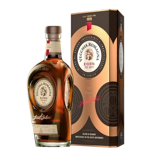 Offerta a tempo: Vecchia Romagna Riserva Tre Botti 70cl con astuccio - Blend di distillati invecchiati — 13% da 30,90 € a 26,99 €
