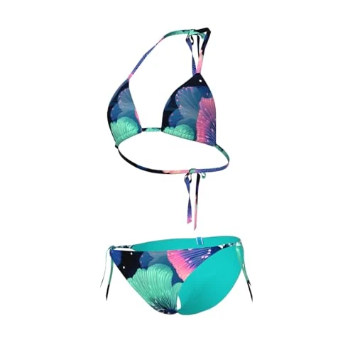Tijdelijke aanbieding: Arena Driehoekige bikini voor dames, waterprint van 36.45 € naar 36.45 € (0.00% korting)