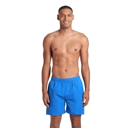Offerta a tempo: ARENA Fundamentals Logo Boxer Uomo Costume da Bagno, Pantaloncini da Nuoto per Spiaggia e Piscina, Morbido Tessuto Riciclato con Ascugatura Rapida, Boxer da Spiaggia con Slip Interni in Rete - 37% da 35.00 € a 21.99 €