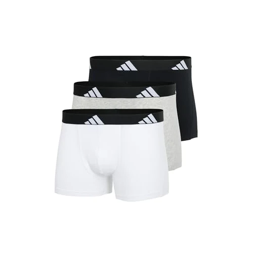 Offerta a tempo: Adidas Trunk (3 Pezzi) – Active Flex Cotton – Biancheria Intima Comoda, 917 Assortiti, XXL - 30% da 34.95 € a 24.59 €