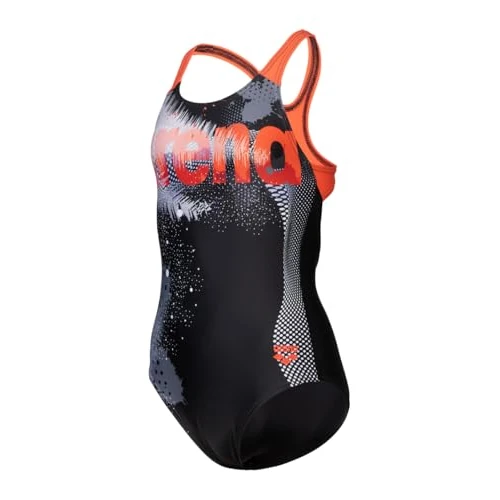 ARENA Feel Girls' Light Tricks Swim Pro Back Swimsuit
