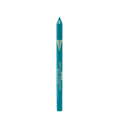 Offerta a tempo: Max Factor Masterpiece Wow Liner, 520, Pretty Turquoise, Liner occhi tenuta fino a 24 ore, Colore intenso, Waterproof, Vegano, 1,2 g - 0.00% da 5.90 € a 5.90 €