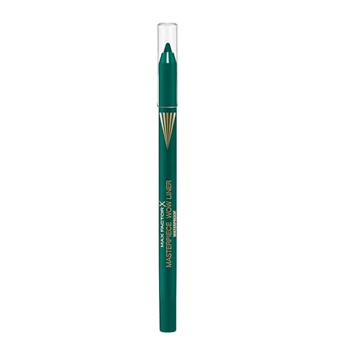 Limited-time offer: Max Factor Masterpiece Wow Liner, 600 Emerald Green, 24-Hour Wear Eyeliner, High Colour Payoff, Waterproof and Smudgeproof, Vegan from 6.99 £ to 5.51 £ (save 21%)
