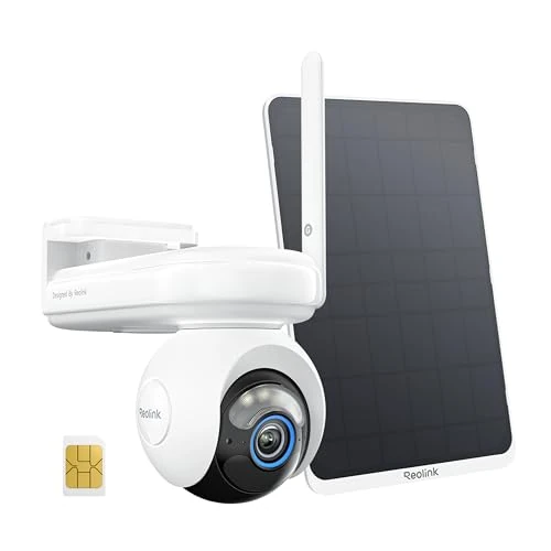 Oferta limitowana: Reolink 4G PT Kamera Bezprzewodowa na zewnątrz 2K 4MP z ultra dużą baterią, kamera zasilana panelem słonecznym, Altas Go PT z 1449.99 zł na 1034.99 zł (oszczędź 29%)
