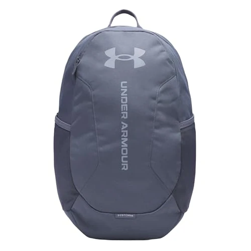 Under Armour Unisex Hustle Lite Backpack, Durable Outdoor Backpack With Water-Repellent Design, Essential Gym Bag with Reinforced Bottom Panel,Castlerock / / Steel,OSFM
