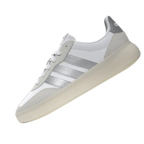 adidas Donna BARREDA Decode Shoes, Ftwr White/Matte Silver/Grey One, 37 1/3 EU