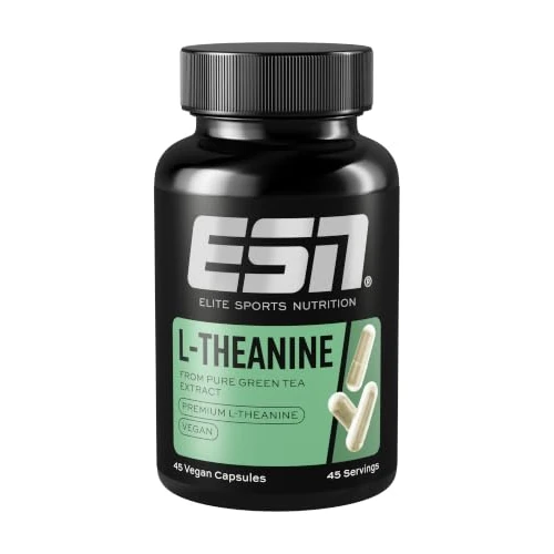 Offerta a tempo: ESN L-teanina, 45 capsule, 100 mg di L-teanina per porzione, relax mentale e concentrazione, vegano, prodotto in Germania - 35% da 24.90 € a 16.09 €