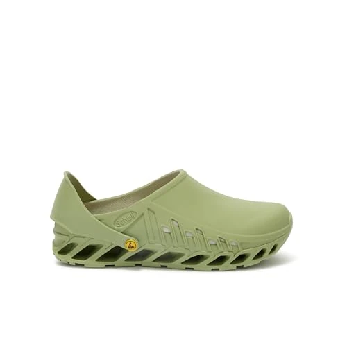 Offerta a tempo: Scholl Evoflex, Scarpe da Lavoro per Settore Medico Unisex - Adulto, Salvia, 41 EU - 18% da 65.00 € a 53.30 €