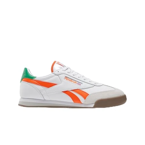 Reebok CAMPIO XT, Scarpe da Ginnastica Unisex-Adulto, FTWWHITE/PUMPORANGE/Gum, 38.5 EU