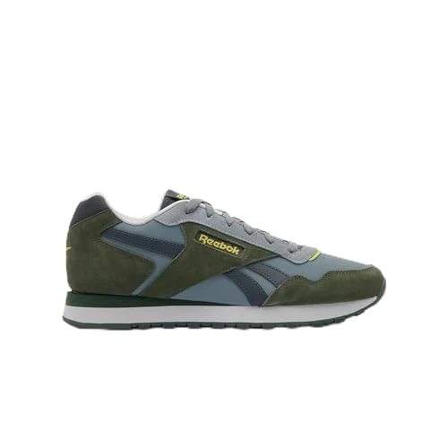 Reebok Zapatillas Unisex Glide, Grit Green/Dark Fog/Grey 6, Talla 34 EU, Grit Green Dark Fog Grey 6, 34 EU