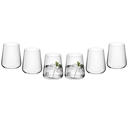 Oferta limitada: Gerlach 1760 Juego De 6 Vasos De Agua, De Cóctel, De Zumo, De Postre, 430 Ml, Aptos Para Lavavajillas, Modernos de 10.92 € a 10.92 € (ahorro 0.00%)