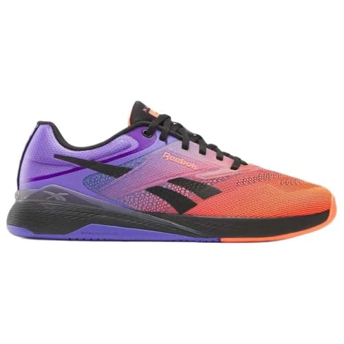 Offerta a tempo: Reebok Sneaker Unisex Nano X5, FTW White Flash Orange Royal Purple, 35 EU - 37% da 140.00 € a 87.98 €