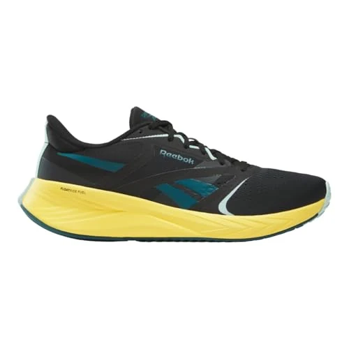 Limited-time offer: Reebok Unisex Energen Tech Plus 2 Trainers, Black Golden Haze Glitch Aqua, 10 from $163.00 to $32.16 (save 80.27%)