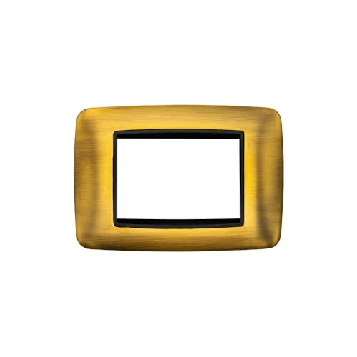 Limited offer: CILIA Plate 3 Modules, 1 Piece Metal Material Brushing Processing Suitable for Domestic and Industrial Renovations etc (Gold) from 7.99 EUR to 4.79 EUR (save 40%)