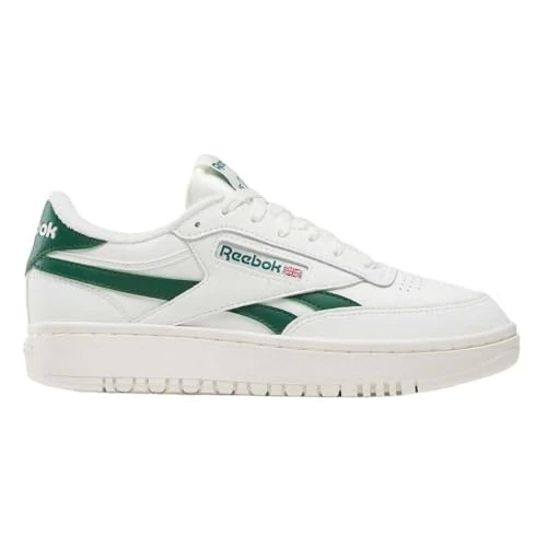 Offerta a tempo: Reebok Donna Club C Double Revenge Sneaker, Chalk/Chalk/Darkgreen, 40 EU, Chalk Chalk Verde Scuro, 40 EU - 40% da 110.00 € a 66.00 €