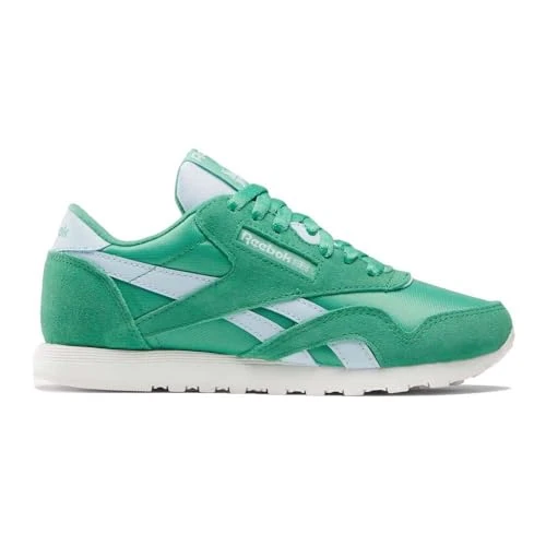 Offre limitée : Reebok Baskets Classiques en Nylon pour Femme - Vert/Bleu - Pointure 37,5 UE, Mise à Niveau Green Upgrade Green Glass Blue, 37.5 EU de 44.63 € à 44.63 € (0.00% de remise)