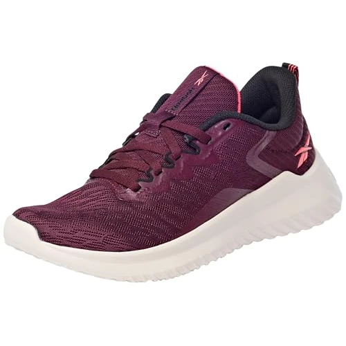 Reebok FLUXLITE II, Scarpe da Ginnastica Donna, Black Cherry/Luxe Grey/Black, 38.5 EU
