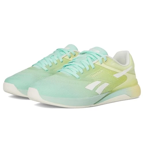 Oferta limitada: Reebok Zapatillas para Mujer Nano X5, Glitch Aqua/Yellow Haze/Chalk, Talla 40 EU, Glitch Aqua Yellow Haze Chalk, 40 EU de 139.99 € a 139.99 € (ahorro 0.00%)