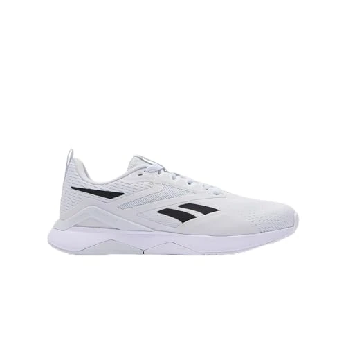 Reebok NANOFLEX TR 2 Baskets pour Femme Moon/Black/FTWR White, 39 EU, Moon Black FTWR White, 39 EU