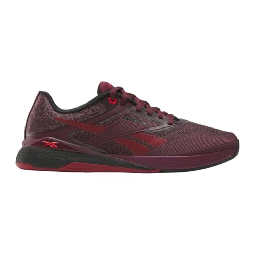 Reebok Women's Nano X5 Trainers, Black Cherry Black Retro Red, 7 UK