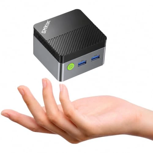 Oferta limitada: GMKtec G5S Mini PC (3 años de Soporte) Mini Ordenador de sobremesa Intel N5095, 8 GB LPDDR4 RAM, 128 GB SSD M.2, 2 Puertos HDMI 4K@60Hz, 3 Puertos USB 3.2, Wi-Fi 6, Bluetooth 5.2, SD de 288.96 € a 229.96 € (ahorro 20%)