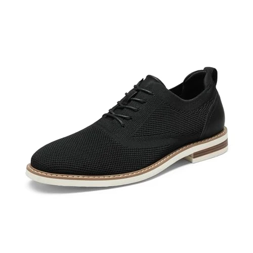 Offerta a tempo: Bruno Marc Scarpe Eleganti Oxford Uomo in Pelle Stringate Derby Basse Oxford Vintage Elegante - 0.00% da 41.39 € a 41.39 €