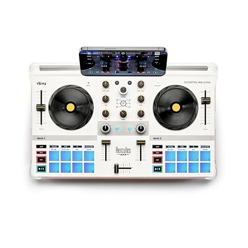 Begrenztes Angebot: Hercules DJControl Mix Ultra – Mobiler DJ-Controller für Smartphones (iOS/Android) von 169.40 EUR auf 143.99 EUR (Rabatt 15%)