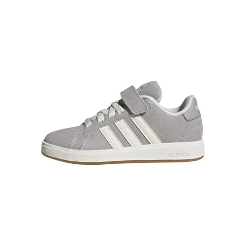 adidas uniseks-kind GRAND COURT 00s SHOES CHILDREN, Grey Two/Off White/Gum, 31 1/2 EU