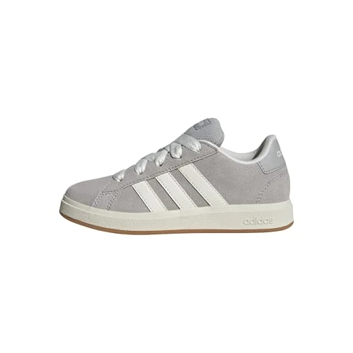 Adidas Unisex - Bambini e Ragazzi Grand Court 00s Shoes Kids, Grey Two/off White/Gum, 30 EU