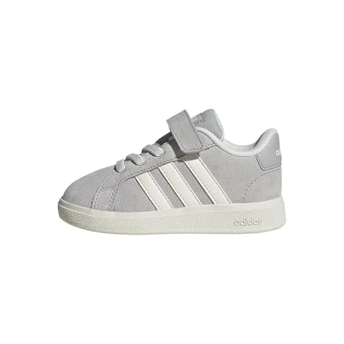 Offerta a tempo: adidas Unisex - Bimbi 0-24 Grand Court 00s Shoes Infants, Grey Two/off White/Cloud White, 19 EU - 45% da 40.00 € a 22.15 €