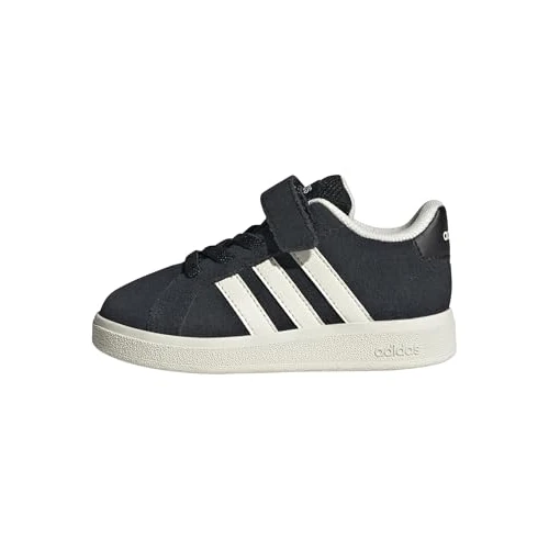 adidas Mixte bébé Grand Court 00s Shoes Infants, Core Black/Off White/Cloud White, 26 EU