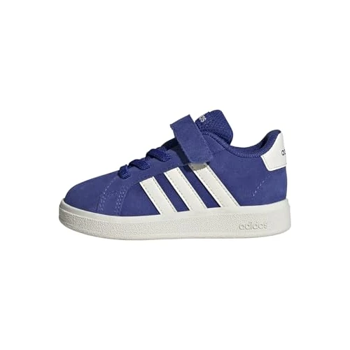 Offerta a tempo: adidas Unisex - Bimbi 0-24 Grand Court 00s Shoes Infants, Semi Lucid Blue/off White/Core Black, 25 EU - 23% da 40.00 € a 30.90 €