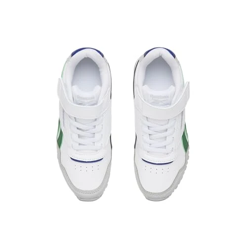 Offre limitée : Reebok Mixte bébé Glide Elastic Lace & Top Strap Basket, WHITE/GREY1/CLASSICCOBALT, 21 EU de 20.76 € à 20.76 € (0.00% de remise)