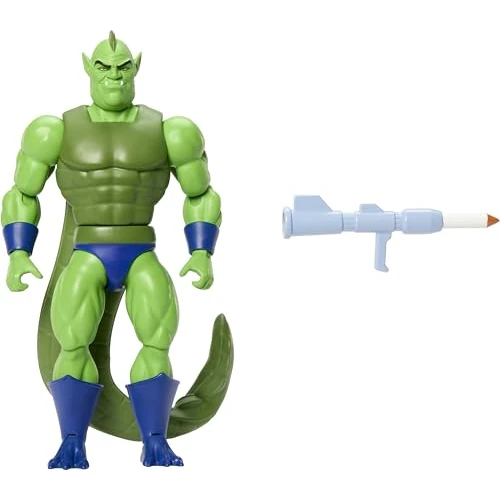 Limited-time offer: ​Masters of the Universe Origins Action Figure Cartoon Collection Whiplash, 5.5-inch 1980s MOTU TV Tailed Villain, Detailed Design & Rocket Launcher, JBM95 from 23.74 £ to 22.95 £ (save 3%)