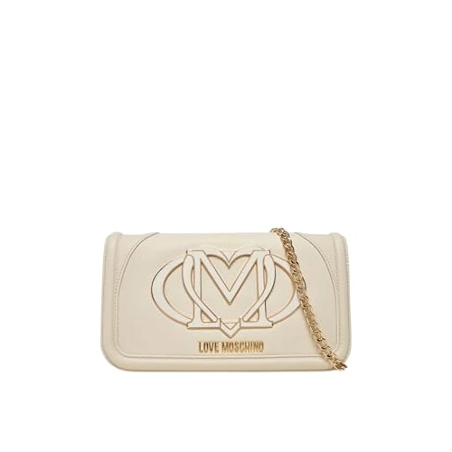 Love Moschino Damen Jc4010pp1nlg0110 Bag, Elfenbein