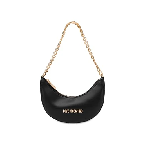 Love Moschino Women Jc4094pp1nlu0000 Bag, Black, 21X14X5,5