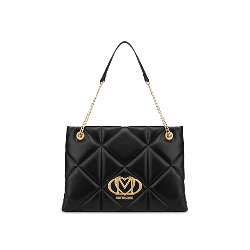 Love Moschino Women's Bag, One Size, Black, 36X24X10