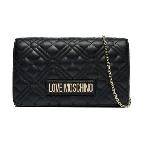Love Moschino JC4079PP1NLA0000, torba damska, czarna, pojedyncza, czarne, Taglia unica