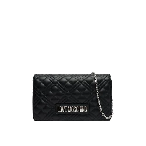 Oferta ograniczona: Love Moschino QUILTED TORBA PU CZARNA + GALV.NIKEL z 299.49 PLN na 299.49 PLN (zniżka 0%)